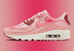 Original Nike Air Max 90® (Damengrößen: UK 4,5 EUR 38) Pink Rouge/Koralle