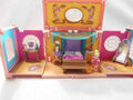 Polly Pocket Spielwelt - Schlafzimmer für Stabelvilla mit 1 Püppchen (x)