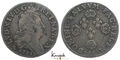 Frankreich, Ludwig XIV., 10 Sols aux 4 couronnes 1705 AA, Metz, Gadoury 132