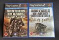 *** Brothers in Arms Road to Hill 30 + Earned in Blood - Sony PlayStation 2 ***