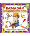 Ramadan Prickelbilder , Malen, Prickeln, Auschneinden , für Kinder ab 3 Jahre: 