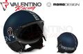 MOMO Design Fighter EVO Helm Jet Matt Blue / Silber C.Sonnenschirm SZ-XS 55 CM