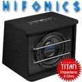 Hifonics Titan TS-200R 20cm Bassreflex Box Gehäusesubwoofer 400 W Bass Subwoofer