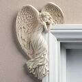 Tür Rahmen Engel Flügel Wand Skulptur Ornament Garten Wohnkultur Geheimnis Fee