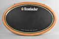 Krombacher Pils Reklametafel Webetafel OVAL Tafel Deko Retro für Sammler