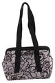 REISENTHEL Henkeltasche Floral Schwarz Weiß 35cm Damen