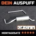 Auspuffanlage für Vw Polo V Cross 1.6 Tdi H736