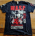 T-Shirt W.A.S.P. , World Tour 2017, 25 Years Crimson Idol, M, Metal Rock