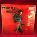 Johnny Cash Blood, Sweat And Tears 1962 UK MONO Vinyl LP Roughneck Casey Jones