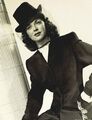 Marguerite Chapman Wände kommen herunterfallen Originalfoto 10x8 Zoll