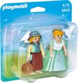 Playmobil Duo Pack Prinzessin und Magd 6843 Neu & OVP Traumschloss Aschenputtel