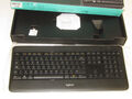 Logitech K800 ILLUMINATED Wireless Keyboard, Englisch, Schwarz mit Rechnung