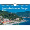 Landschaftszauber Europa DIN A5 Wandkalender für 2024 Landschaften europäische S