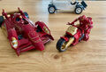Marvel Iron Man Rennwagen und Bike
