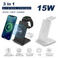 Wireless Charger Charging Station 3In1 For Apple Watch Ultra2 Air Pods iPhone 15