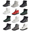 Damen Winter Sneakers High Warm Gefütterte Freizeit Schuhe Boots Stiefeletten