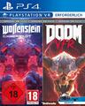 Wolfenstein Cyberpilot + Doom VFR (Playstation 4, Neu) **