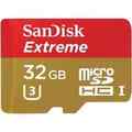 SD MicroSD Card 32GB SanDisk Extreme SDHC inkl. Adapter SDSQXAF-032G-GN6AA (0619