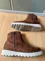 Original Roxy Boots Womens´s Jovie Fur Boots Schuhe Stiefel Gr.39 UK 6 USA 8.5