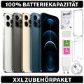 Apple iPhone 12 Pro - 128 256 512 GB - Graphit Silber Blau Gold - 100% Batterie