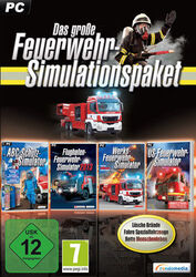 PC Das Große Feuerwehr Simulationspaket* ABC-Schutz Flughafen Werks US Simulator