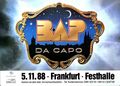 RAR: Original 'BAP - Da Capo' Tourplakat I Konzertplakat I 1988 I Kein Reprint!