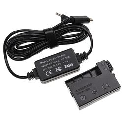 USB-Netzteil + DC-Kuppler für Canon ACK-E8, DR-E8 (DC-Kuppler)