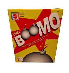 UNO Boomo Kartenspiel Mattel 2001 gebraucht und vollständig