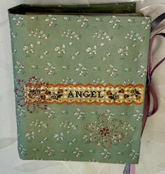 junk journal buch, 180 Seiten, Unikat, Handmade