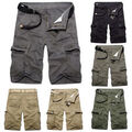 Herren Army Cargo Shorts Militär Bermuda Combat Outdoor Shorts Kurze Kampfhose//