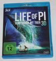 Blu-ray 3D + Blu-ray 2D + DVD: Life of Pi - Schiffbruch mit Tiger
