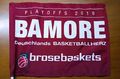 Brose Baskets Basketball Autoflagge Playoffs 2016