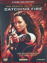 DIE TRIBUTE VON PANEM - Catching Fire - 2 Disc Fan Edition - DVD - Neuwertig