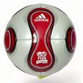 TEAMGEIST ADIDAS 2006 DEUTSCHLAND ROT FIFA WM FUSSBALL SPIELBALL | Größe 5''