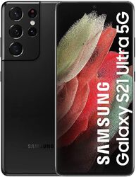 Samsung Galaxy S21 Ultra 5G Smartphone 256GB Schwarz Phantom Black - Sehr Gut