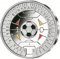 11 Euro Münze "Fußball Europameisterschaft" 2024  Silber