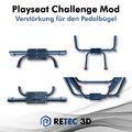 Playseat Challenge Mod Verstärkung Pedalbügel / Reinforcement Pedal Frame