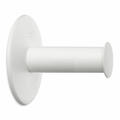 Koziol WC-Rollenhalter Plug N Roll, Toilettenpapierhalter, Recycled White