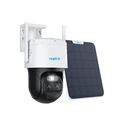 Reolink PTZ Überwachungskamera Aussen Akku 4MP WLAN Kamera TrackMix+Solar panel