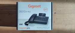 Gigaset DE310 IP PRO Tischgerät VoIP PoE gebraucht schwarz