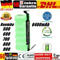 6400mAh 14,4V Li-ion Akku für Irobot 500 780 980 80501 550 590 625 610 Batterie