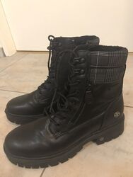 Dockers by Gerli Boots schwarz, Größe 40, neuwertig