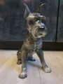   Goebel Große 28cm Hunde-Porzellanfigur - Schnauzer 