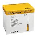 100 Kanülen Sterican B.Braun Kanüle Nadeln 0,90 x 40 mm Gr.1 Gelb