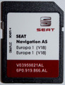SD Karte kompatibel mit SEAT Navigation SD Karte MIB2 6PO EUROPA Update V18