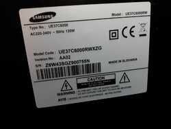 Samsung UE37C6000RW 94 cm (37 Zoll) Full HD Schwarz