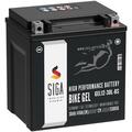 SIGA Gel Motorrad Batterie 53001 30Ah 12V YIX30L-BS GT30-3 YTZ30L-BS 53040