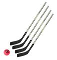 4 x Vancouver Streethockeyschläger Set 100 cm - Kids Inline Hockey - Rollhockey