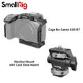 SmallRig Arca-Swiss Cage w/Cold Shoe for Canon EOS R7 4003 +Monitor Mount 2905B