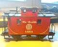 Lehmann GroßBahn LGB Spur G 4065 US Begleitwagen Caboose rot Rio Grande OVP